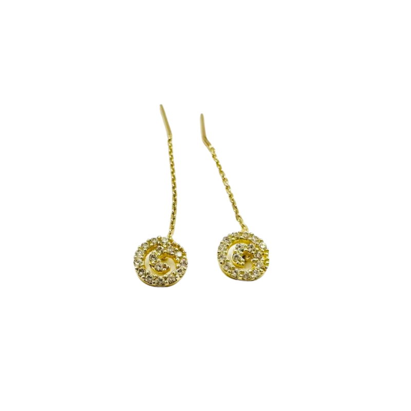 Kenzari Jewellery 14k Gold Earring for Women - 1.41 Grams