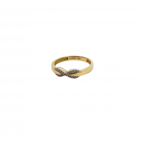 Kenzari Jewellery 14k Gold Ring for Women - 2.07 Grams