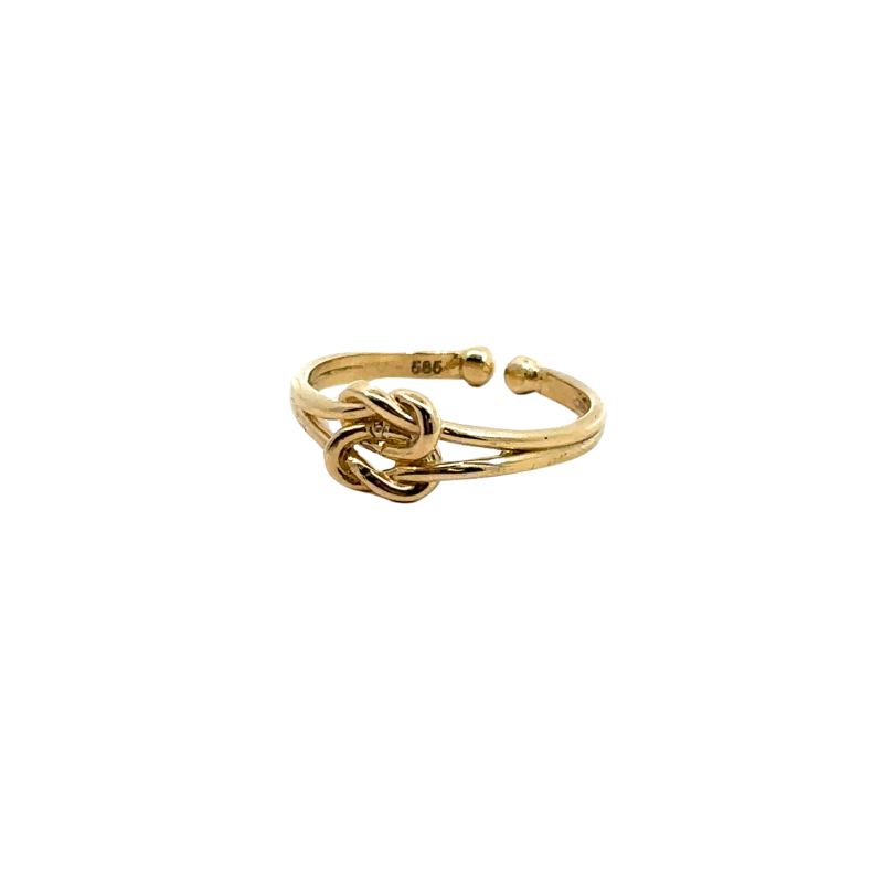 Kenzari Jewellery 14k Gold Ring for Women - 2.74 Grams