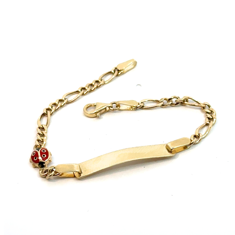 Kenzari Jewellery 14k Gold Bracelet for Kids - 2.79 Grams