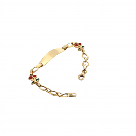 Kenzari Jewellery 14k Gold Bracelet for Kids - 3.7 Grams