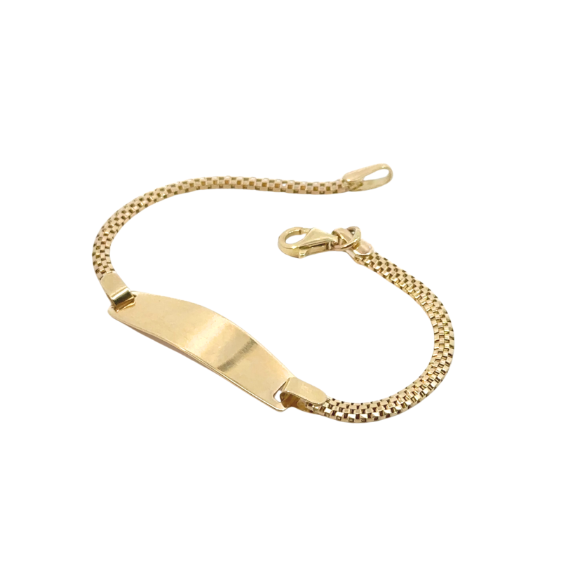 Kenzari Jewellery 14k Gold Bracelet for Kids - 2.62 Grams