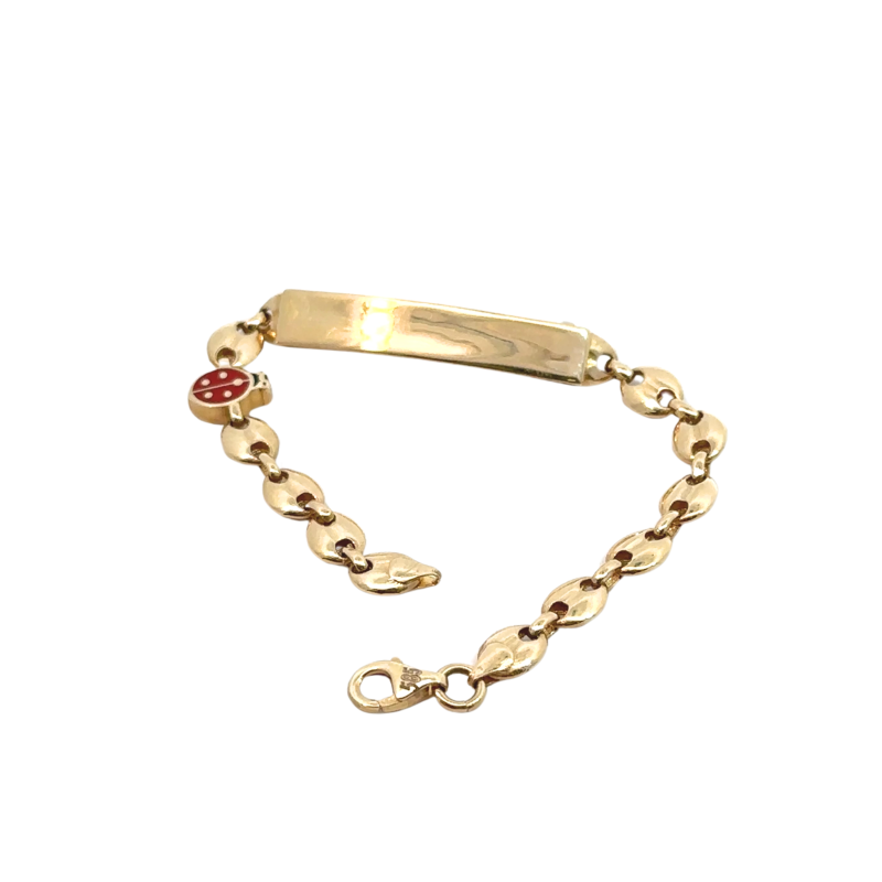 Kenzari Jewellery 14k Gold Bracelet for Kids - 3.78 Grams