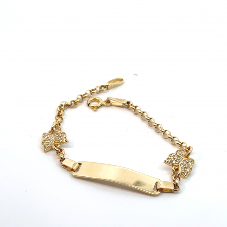 Kenzari Jewellery 14k Gold Bracelet for Kids - 3.04 Grams