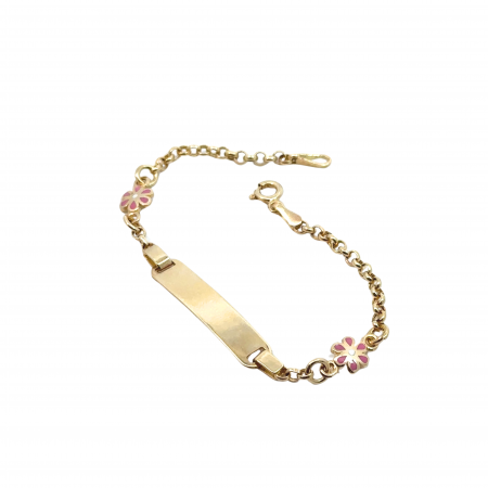 Kenzari Jewellery 14k Gold Bracelet for Kids - 2.92 Grams