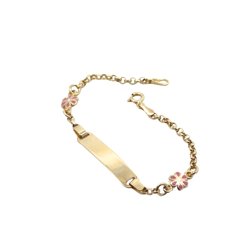 Kenzari Jewellery 14k Gold Bracelet for Kids - 2.92 Grams