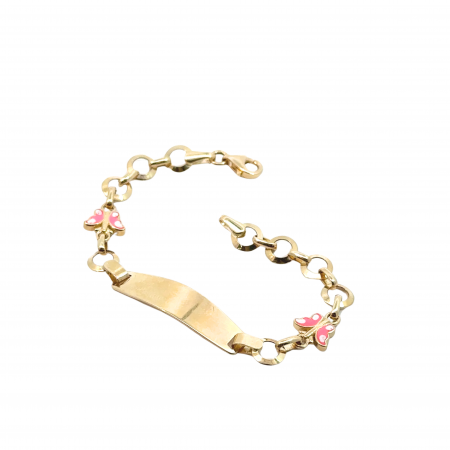 Kenzari Jewellery 14k Gold Bracelet for Kids - 3.81 Grams