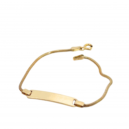 Kenzari Jewellery 14k Gold Bracelet for Kids - 2.48 Grams Kenzari Jewellery 14k Gold Bracelet for Kids - 2.48 Grams