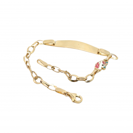 Kenzari Jewellery 14k Gold Bracelet for Kids - 3.05 Grams