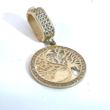 Kenzari Jewellery 14k Gold Pendant for Women - 2.91 Grams