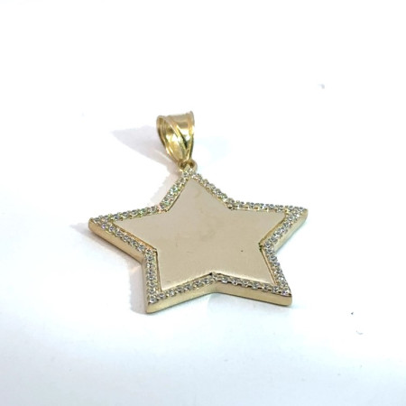 Kenzari Jewellery 14k Gold Pendant for Women - 2.53 Grams