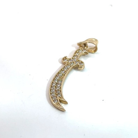 Kenzari Jewellery 14k Gold Pendant for Women - 1.04 Grams