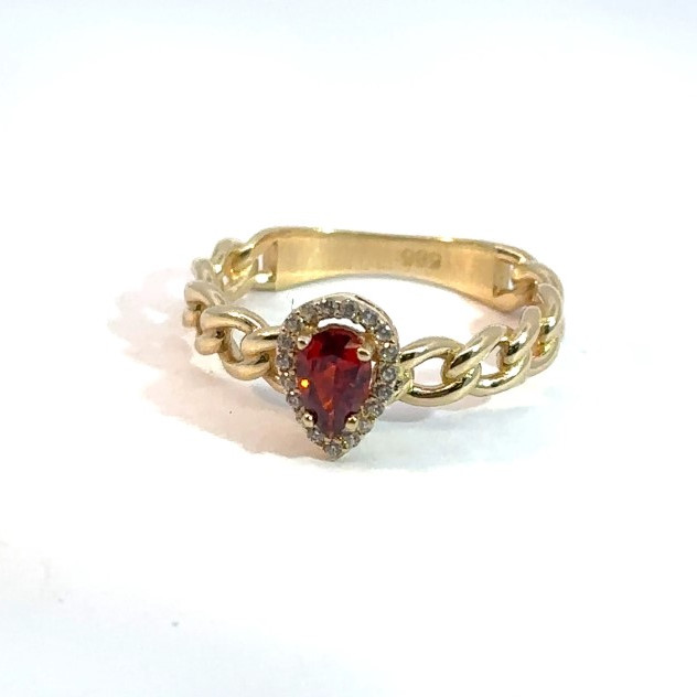 Kenzari Jewellery 14k Gold Ring for Women - 3.32 Grams Kenzari Jewellery 14k Gold Ring for Women - 3.32 Grams