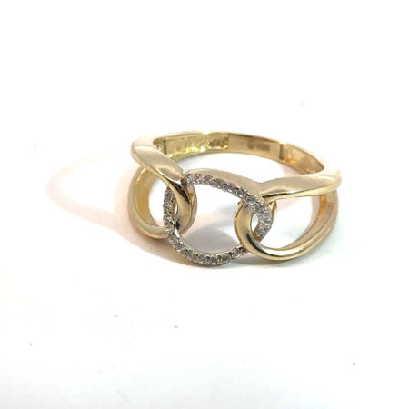 Kenzari Jewellery 14k Gold Ring for Women - 2.38 Grams Kenzari Jewellery 14k Gold Ring for Women - 2.38 Grams