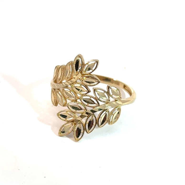 Kenzari Jewellery 14k Gold Ring for Women - 1.94 Grams