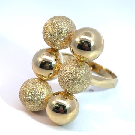 Kenzari Jewellery 14k Gold Ring for Women - 7.94 Grams