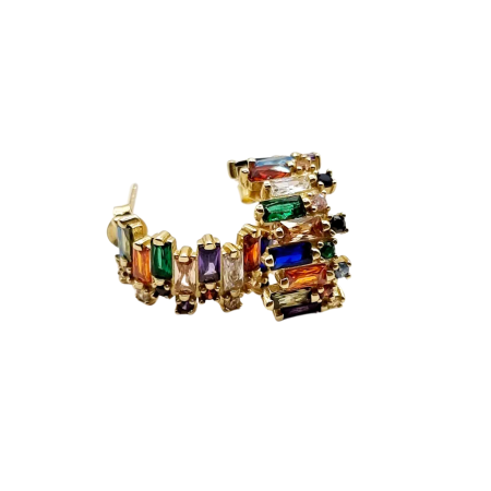 Kenzari Jewellery 14k Gold Earring for Women - 8.26 Grams