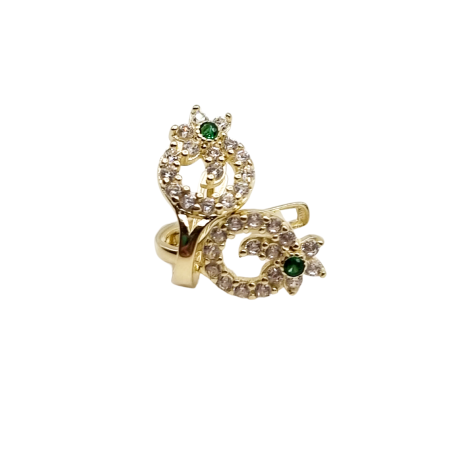 Kenzari Jewellery 14k Gold Earring for Women - 1.35 Grams