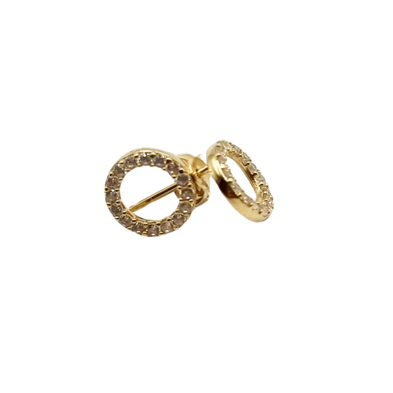 Kenzari Jewellery 14k Gold Earring for Women - 1.30 Grams