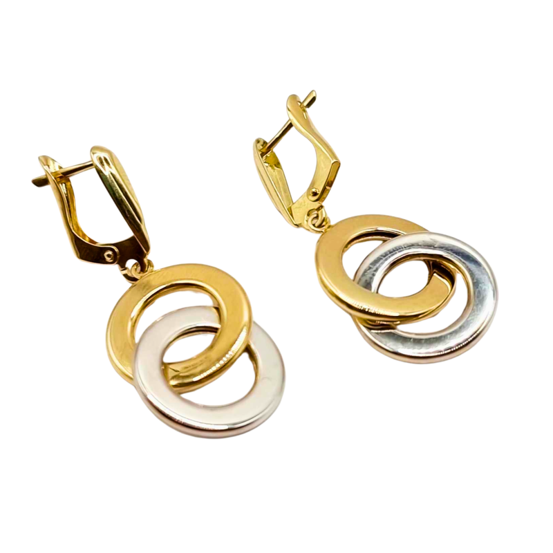 Kenzari Jewellery 14k Gold Earring for Women - 5.31 Grams