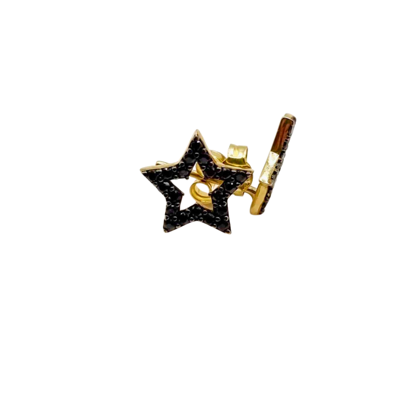 Kenzari Jewellery 14k Gold Earring for Women - 1.33 Grams
