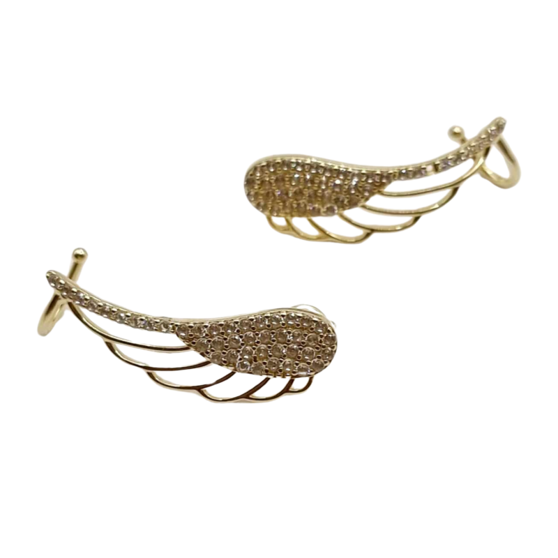 Kenzari Jewellery 14k Gold Earring for Women - 2.82 Grams