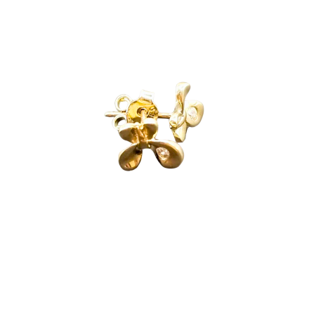 Kenzari Jewellery 14k Gold Earring for Women - 1.40 Grams