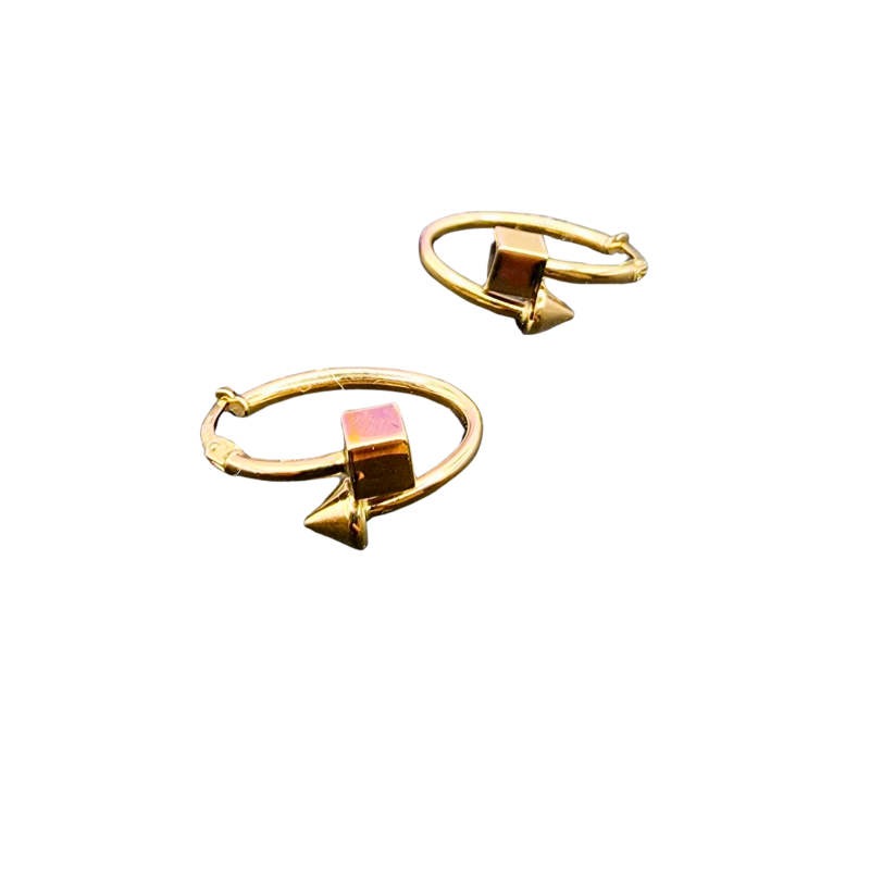 Kenzari Jewellery 14k Gold Earring for Women - 3.26 Grams