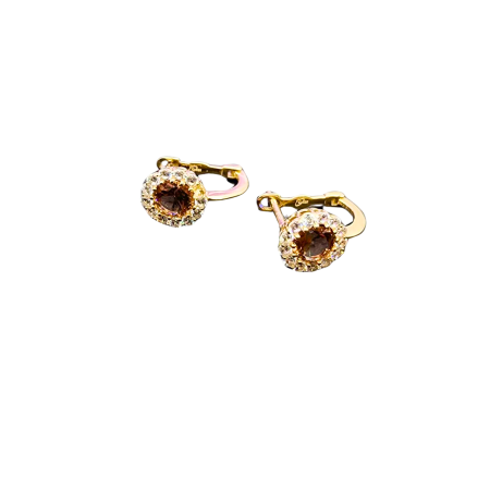 Kenzari Jewellery 14k Gold Earring for Women - 3.40 Grams Kenzari Jewellery 14k Gold Earring for Women - 3.40 Grams