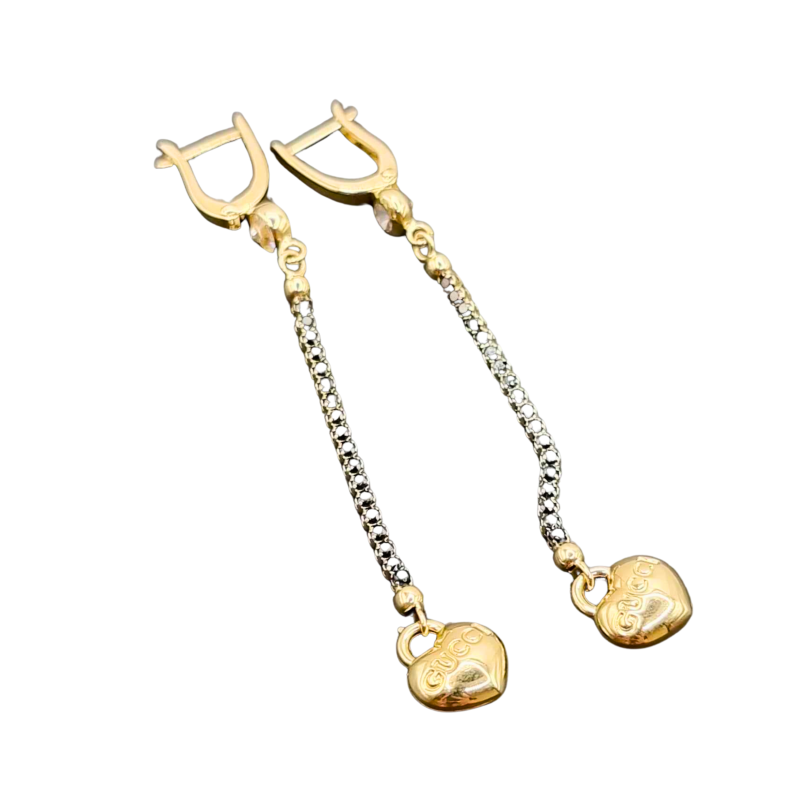 Kenzari Jewellery 14k Gold Earring for Women - 4.25 Grams
