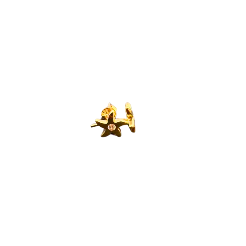 Kenzari Jewellery 14k Gold Earring for Women - 1.53 Grams