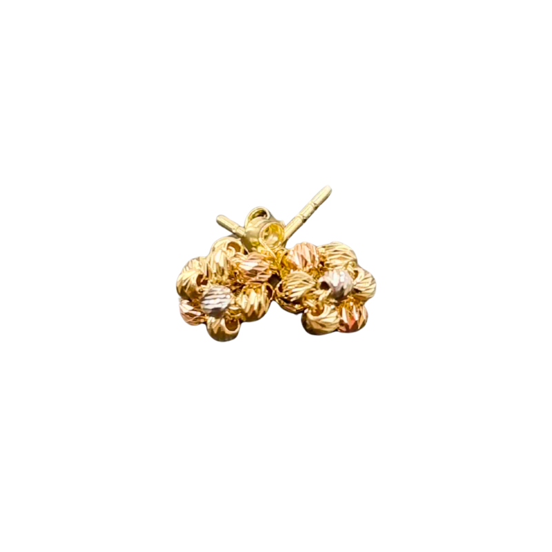 Kenzari Jewellery 14k Gold Earring for Women - 1.42 Grams