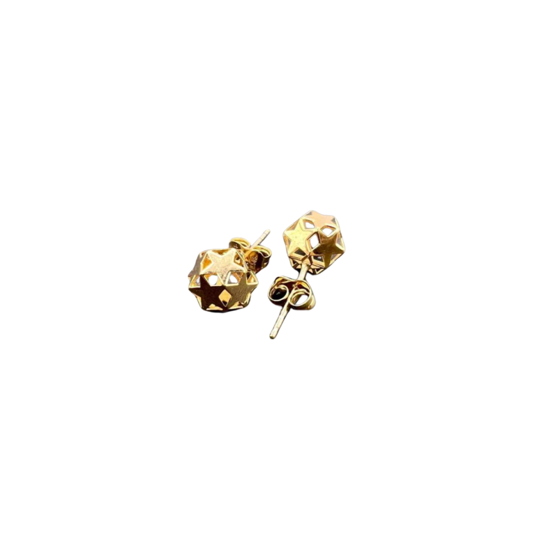 Kenzari Jewellery 14k Gold Earring for Women - 1.36 Grams Kenzari Jewellery 14k Gold Earring for Women - 1.36 Grams