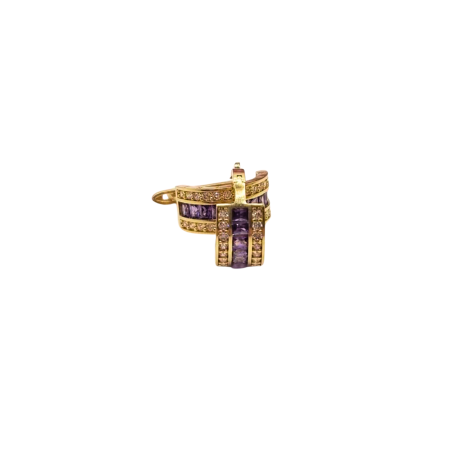Kenzari Jewellery 14k Gold Loops Earring for Women - 6.02 Grams