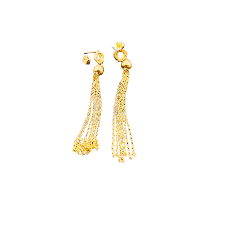 Kenzari Jewellery 14k Gold Earring for Women - 4.49 Grams