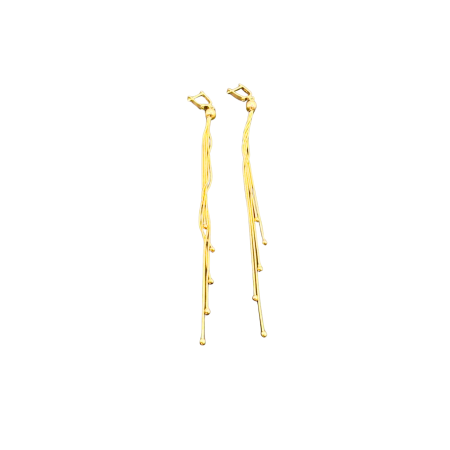 Kenzari Jewellery 14k Gold Earring for Women - 6.73 Grams