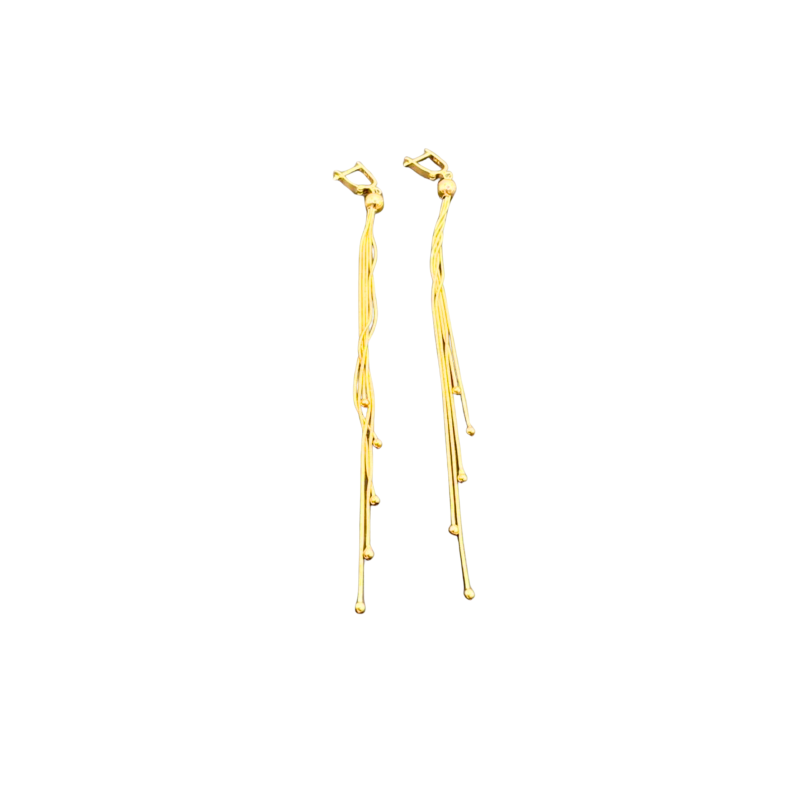 Kenzari Jewellery 14k Gold Earring for Women - 6.73 Grams
