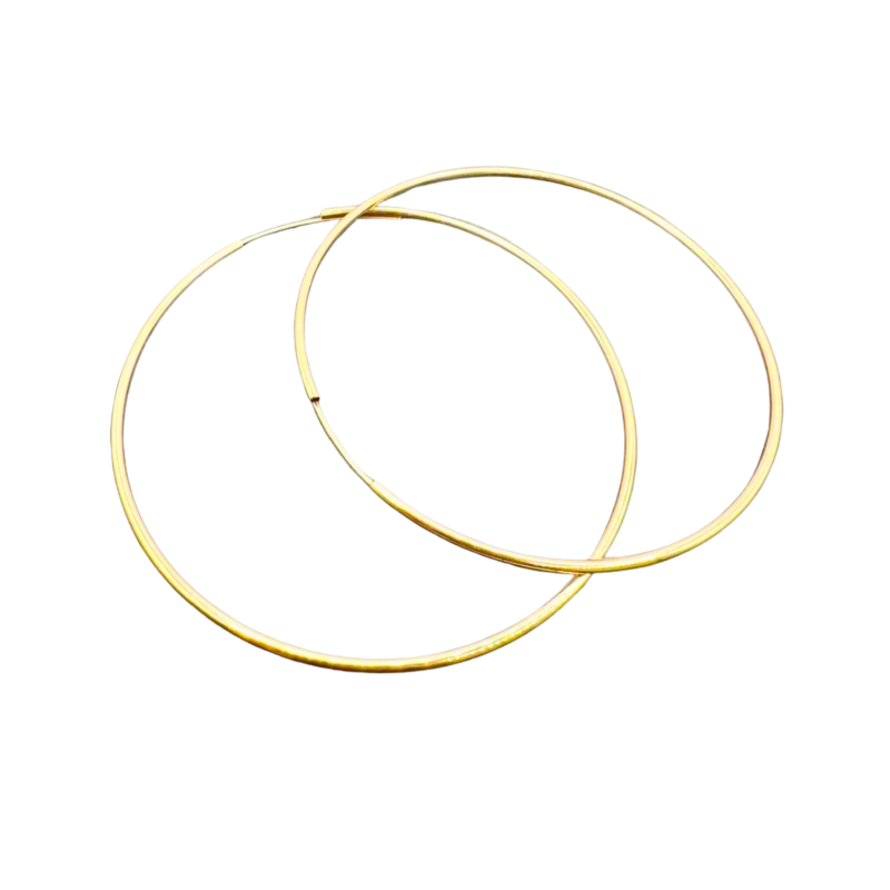 Kenzari Jewellery 14k Gold Earring for Women - 6.16 Grams