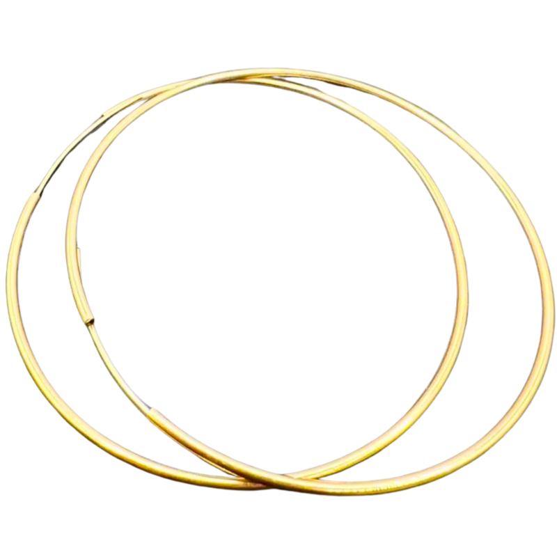 Kenzari Jewellery 14k Gold Earring for Women - 5.95 Grams