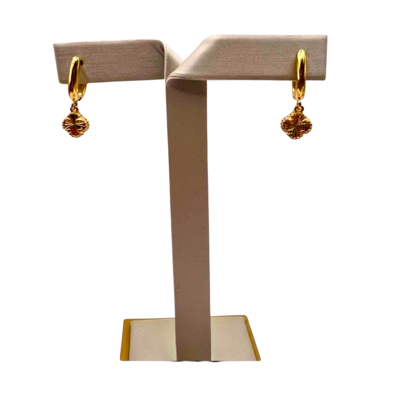 Kenzari Jewellery 14k Gold Earring for Women - 2.44 Grams