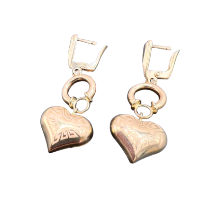 Kenzari Jewellery 14k Gold Earring for Women - 4.23 Grams