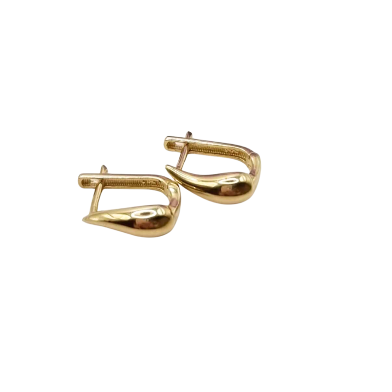 Kenzari Jewellery 14k Gold Earring for Women - 2.31 Grams