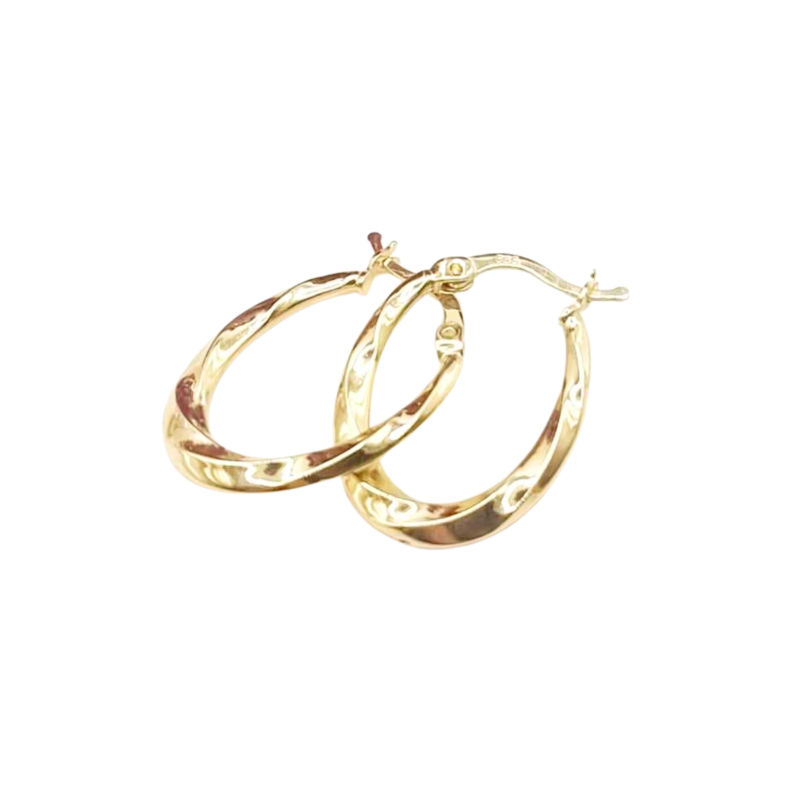 Kenzari Jewellery 14k Gold Earring for Women - 2.14 Grams