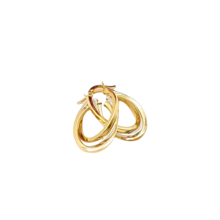 Kenzari Jewellery 14k Gold Earring for Women - 3.01 Grams