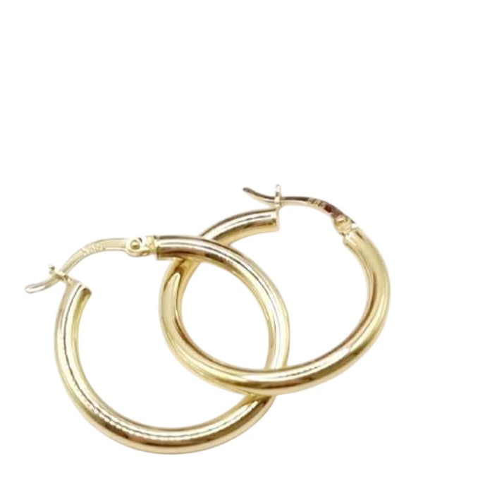 Kenzari Jewellery 14k Gold Earring for Women - 2.40 Grams Kenzari Jewellery 14k Gold Earring for Women - 2.40 Grams