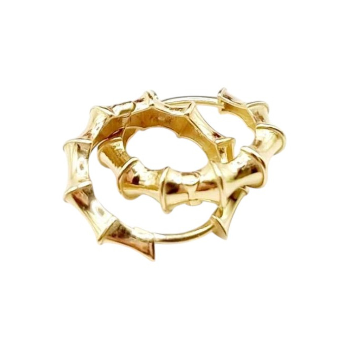 Kenzari Jewellery 14k Gold Earring for Women - 2.60 Grams