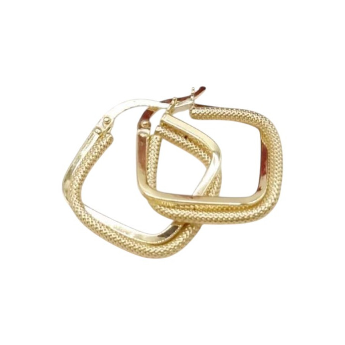 Kenzari Jewellery 14k Gold Earring for Women - 2.63 Grams