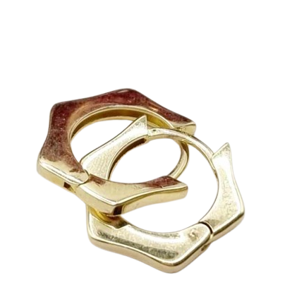 Kenzari Jewellery 14k Gold Earring for Women - 3.08 Grams