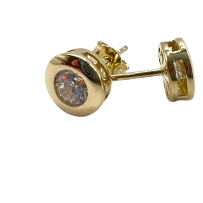 Kenzari Jewellery 14k Gold Earring for Women - 1.62 Grams