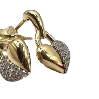 Kenzari Jewellery 14k Gold Earring for Women - 1.81 Grams